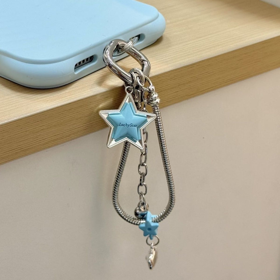 Decorative Star Charm Keychain Holder Stornfield