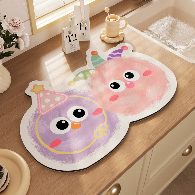 Whimsical Character Bath Mat