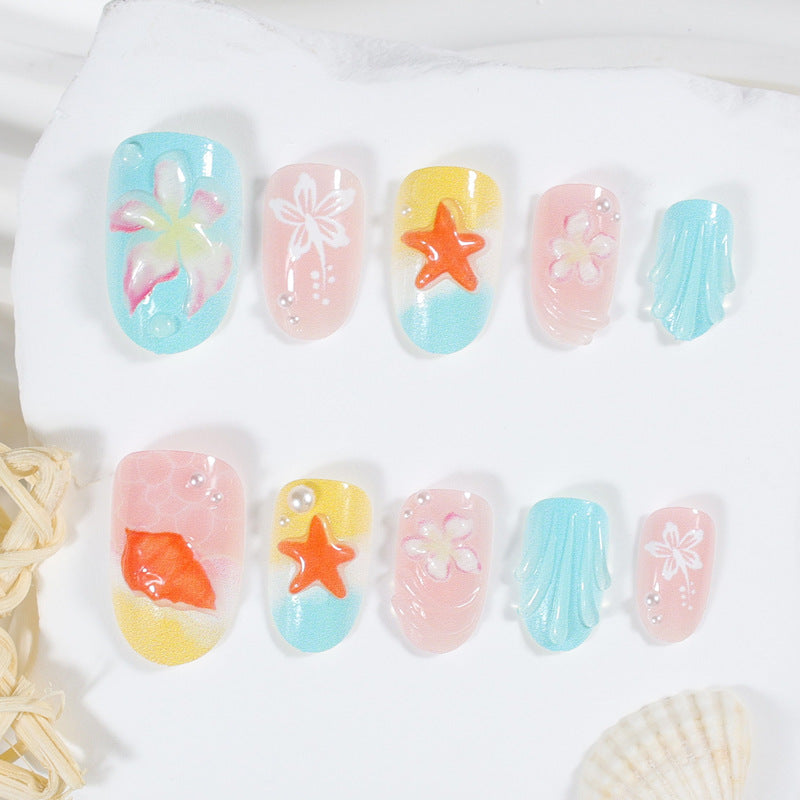 Maritime Artificial Nail Set Stornfield