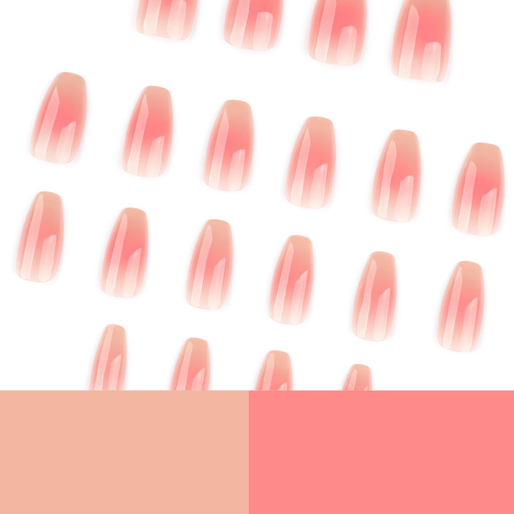 Stylish nail extensions with elegant ombre design Stornfield