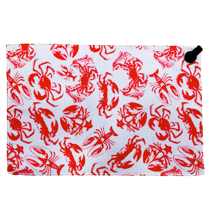 Towel with modern circular pattern Stornfield