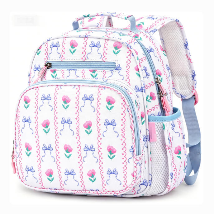 Floral Patterned School Backpack Stornfield