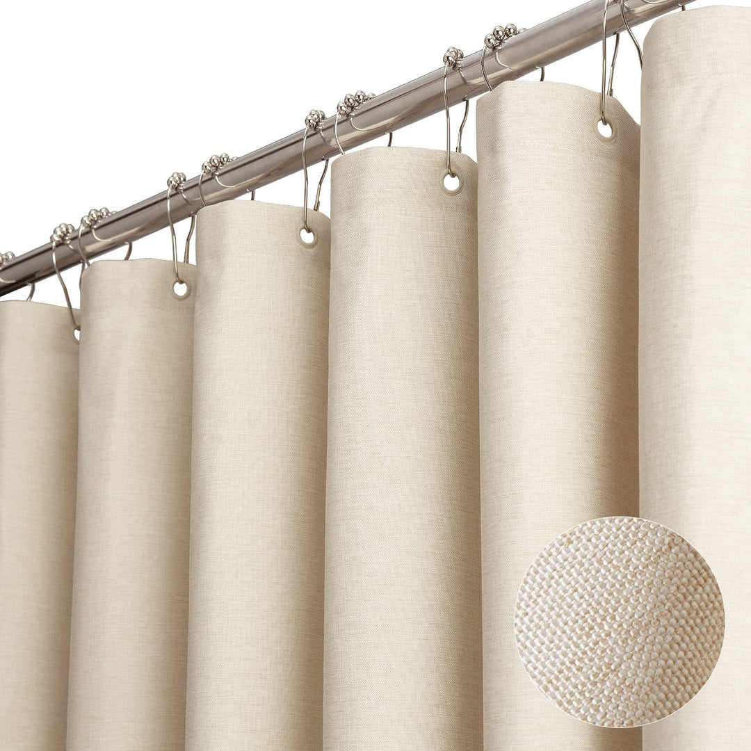 Textured Fabric Shower Curtain Stornfield