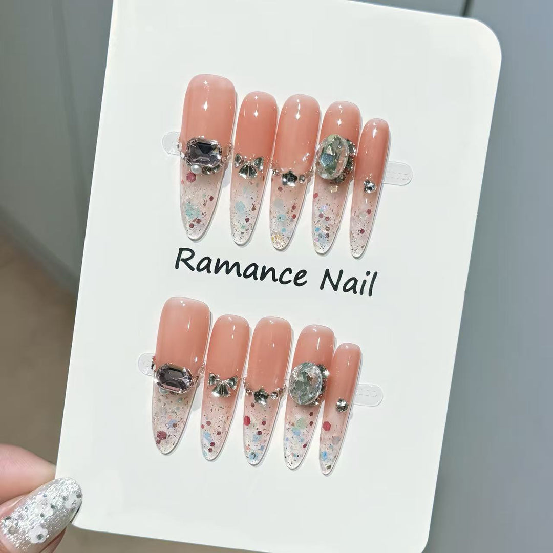 Elegant Press-On Nail Set Stornfield