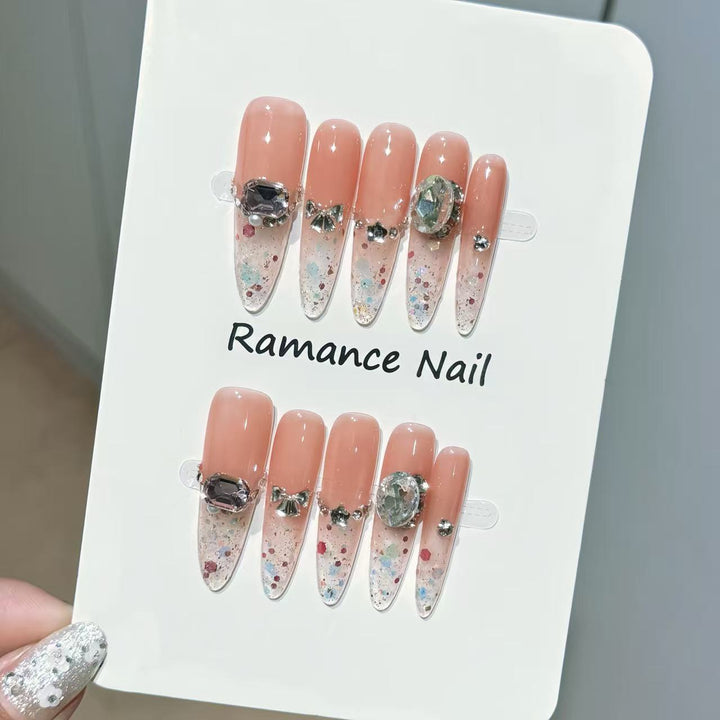 Elegant Press-On Nail Set Stornfield