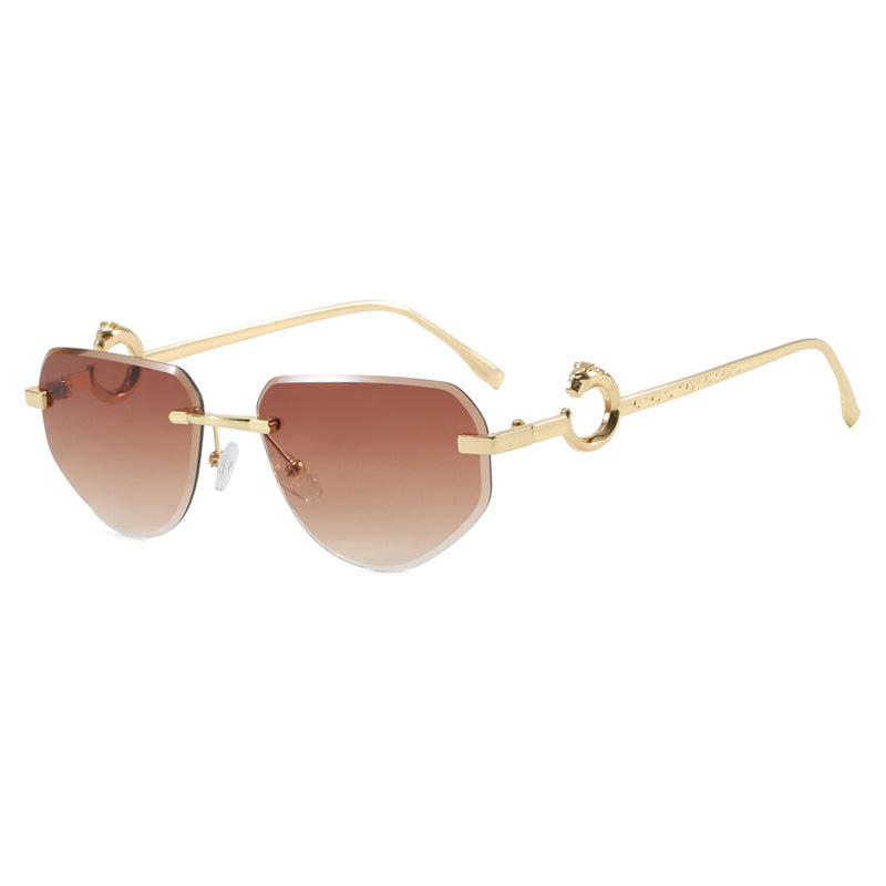 Women's trendy chic sunglasses in modern design with delicate metal frame Stornfield