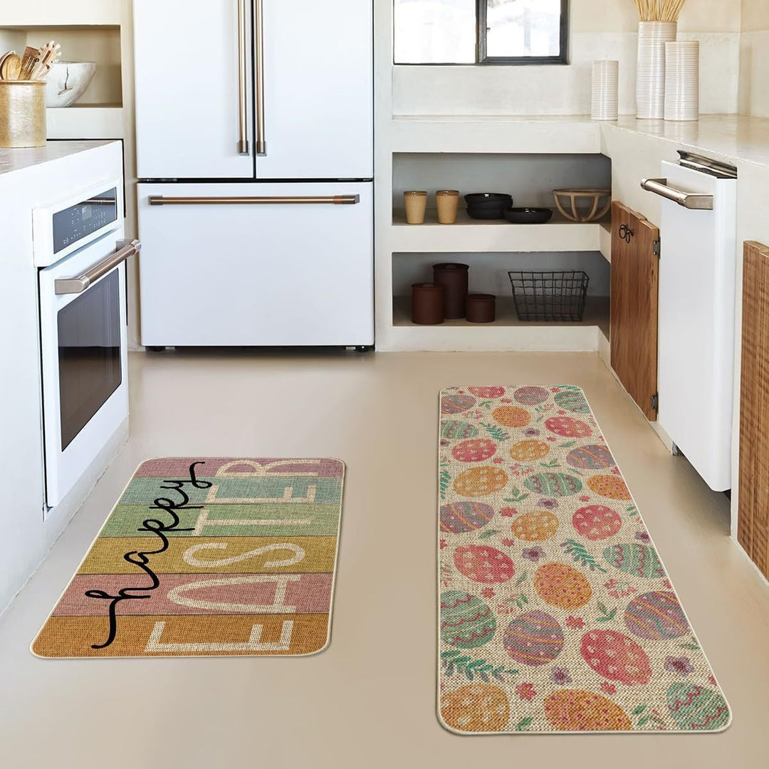 Seasonal Easter Theme Kitchen Comfort Mat