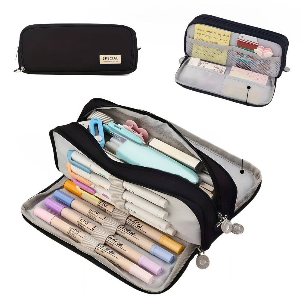 Versatile Multi-Compartment Pencil Case Stornfield
