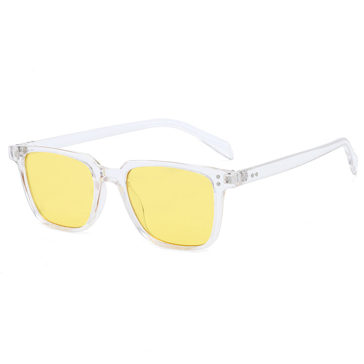Ladies fashionable square sunglasses with unique lenses Stornfield