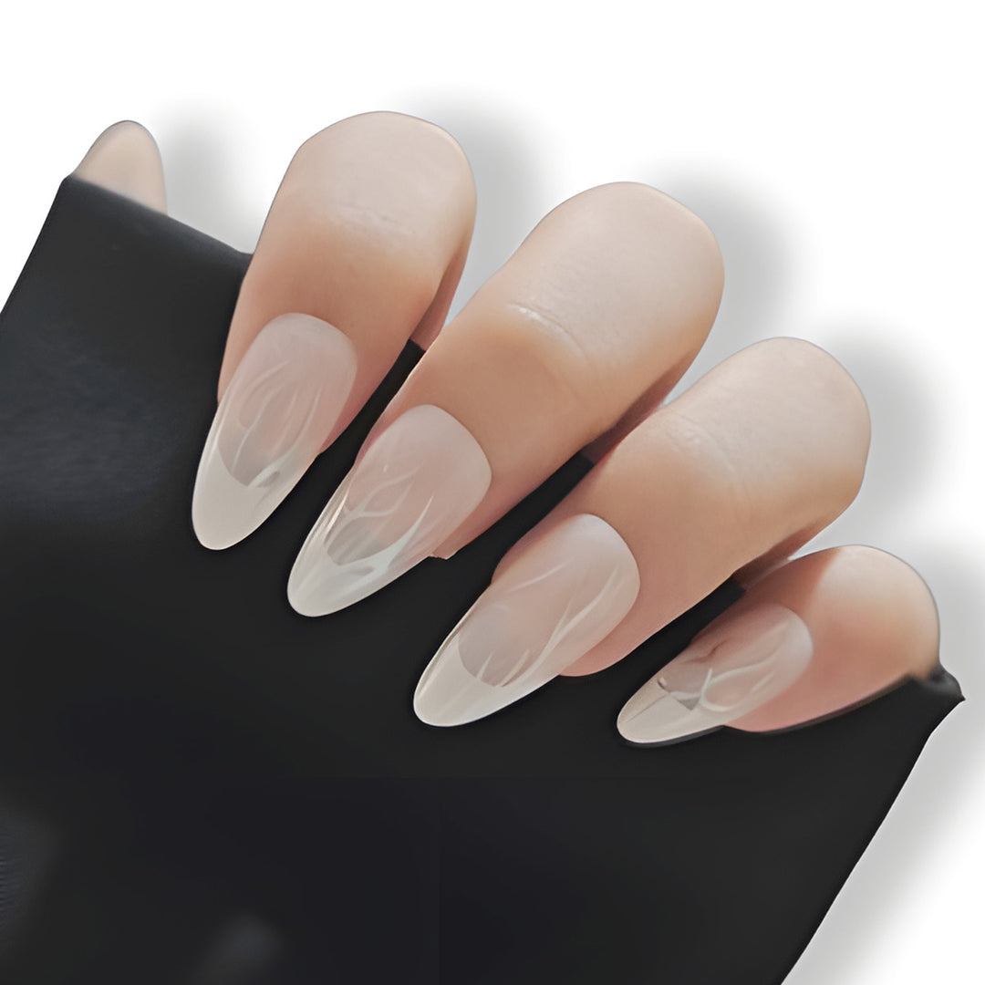 Chic Long Pointed Press-On Nails Stornfield