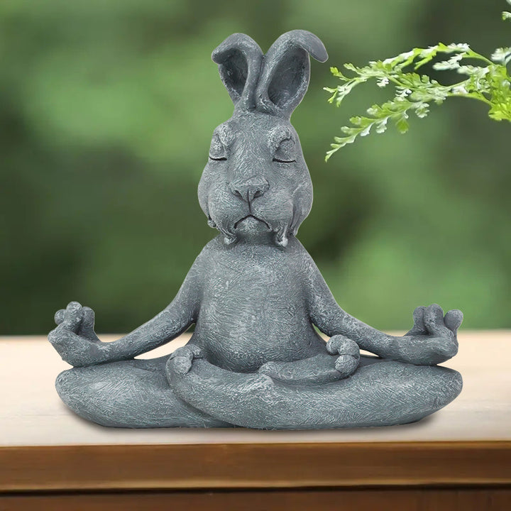 Decorative Meditation Rabbit Figurine