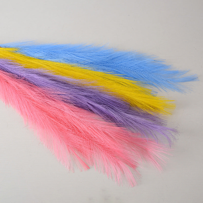 Decorative Faux Pampas Grass Stem