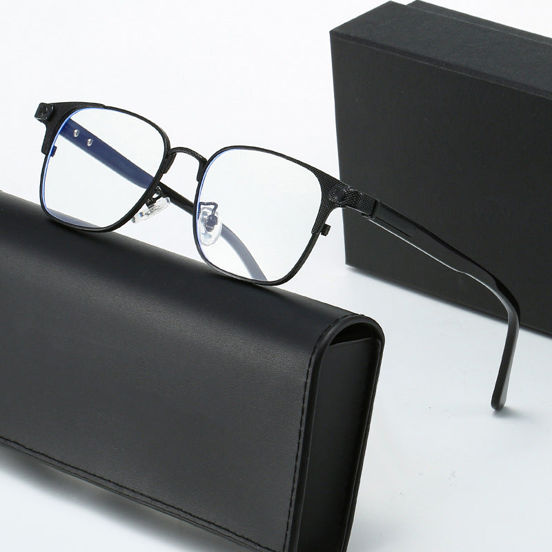 Women's fashionable corrective glasses with filigree metal frame Stornfield