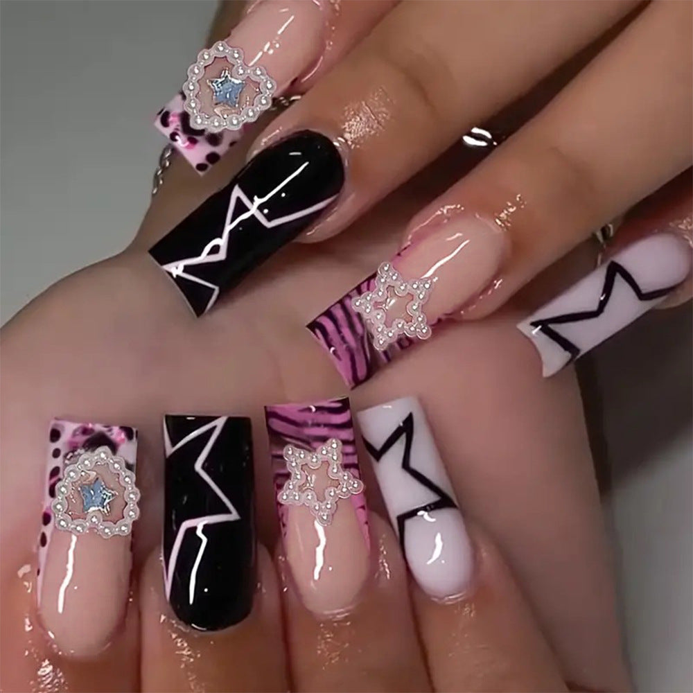Artistic Themed Press-On Nails Stornfield