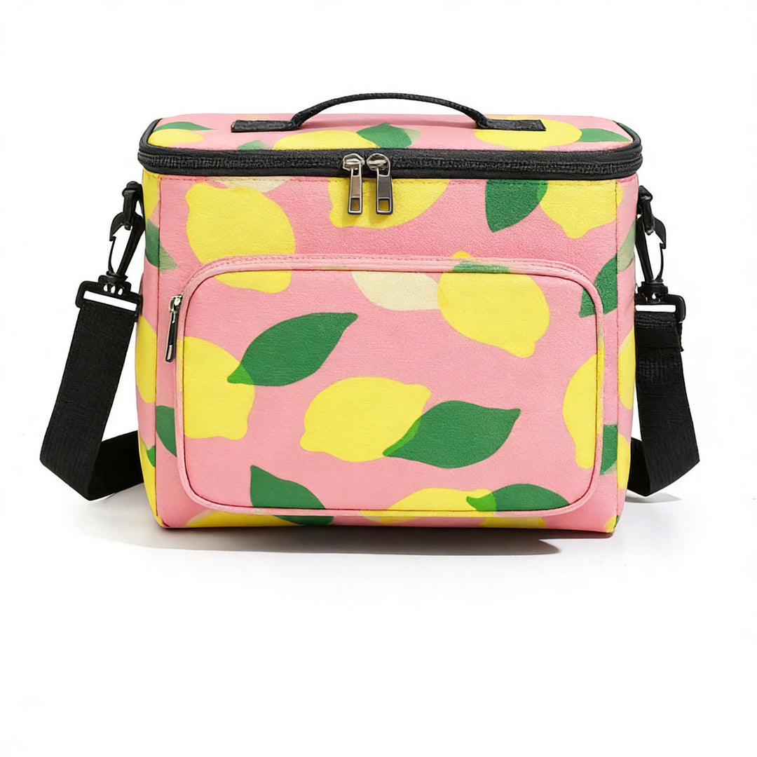 Insulated Floral Lunch Carrier