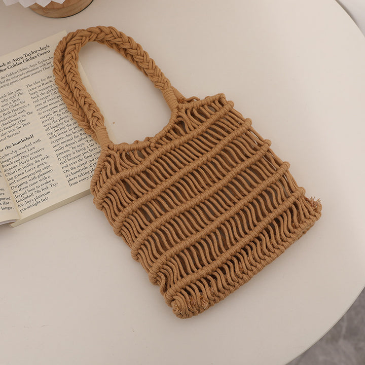 Braided Macrame Shoulder Bag Stornfield