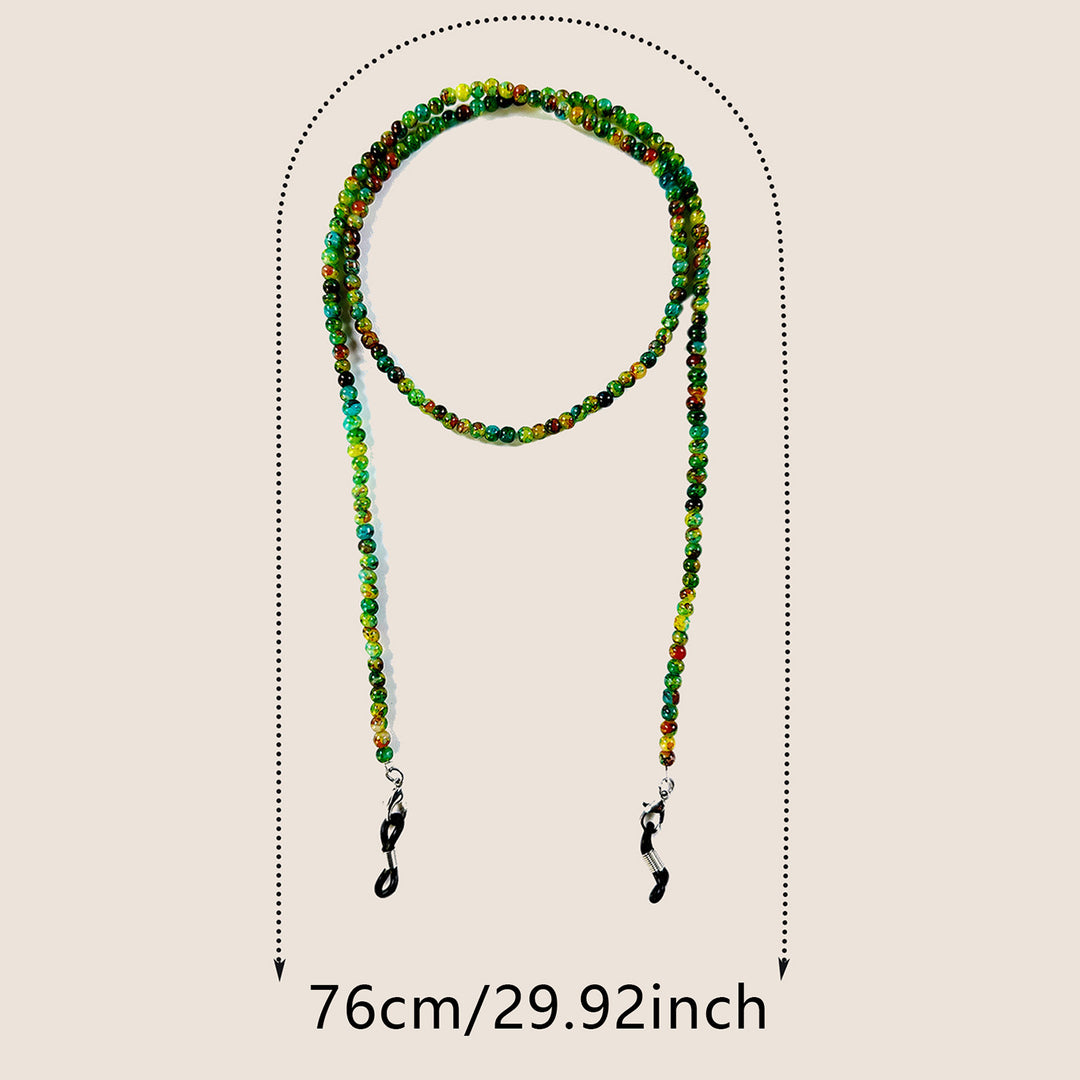 Natural Amethyst Beaded Eyewear Chain Stornfield