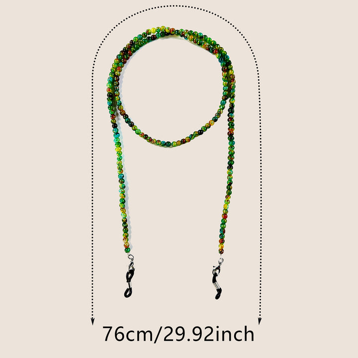 Natural Amethyst Beaded Eyewear Chain Stornfield