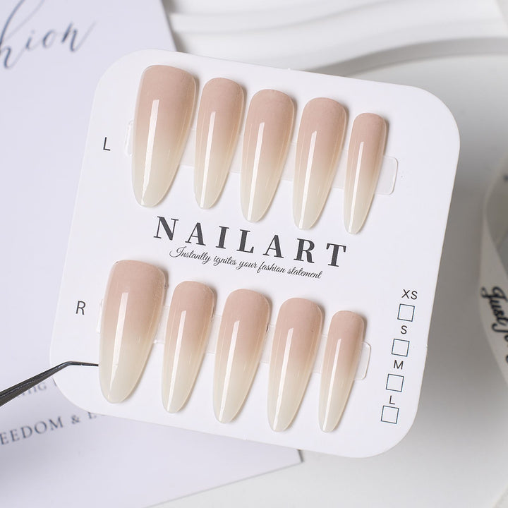 Artistic Floral and Gemstone Press-On Nails Stornfield
