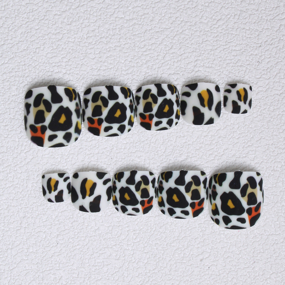 Playful Leopard Print Press-On Nails Stornfield