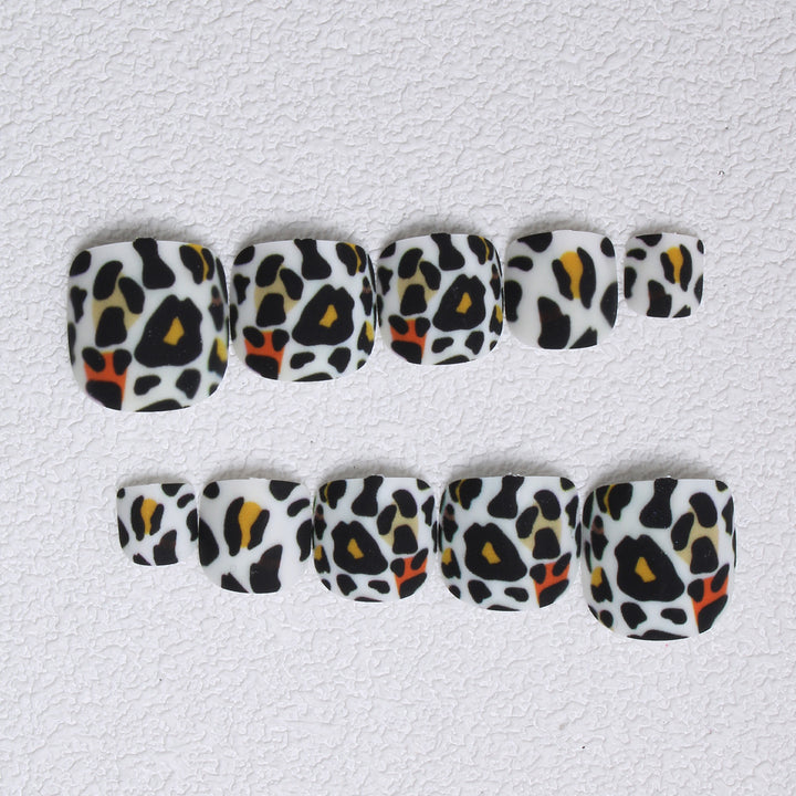 Playful Leopard Print Press-On Nails Stornfield