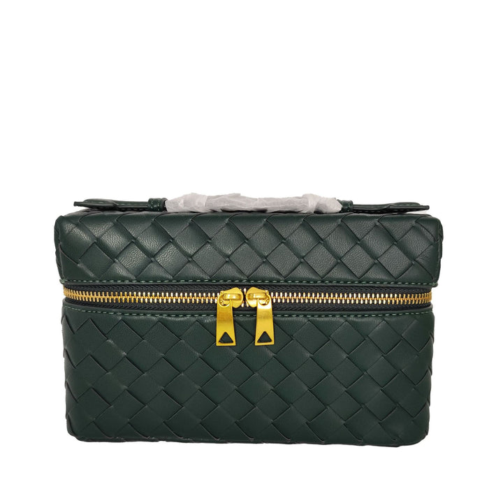 Woven Leather Cosmetic Case Stornfield