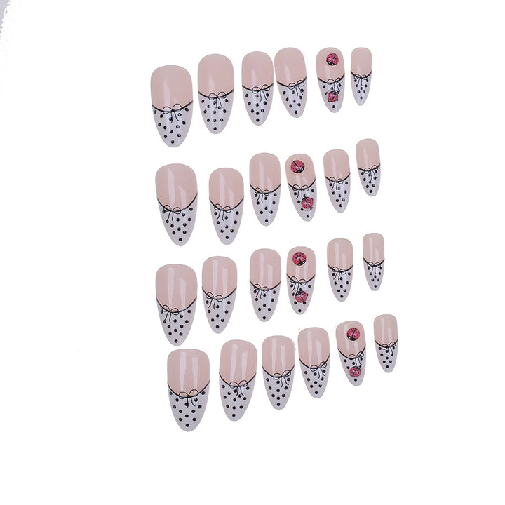 Elegant Artistic Press-On Nail Set Stornfield