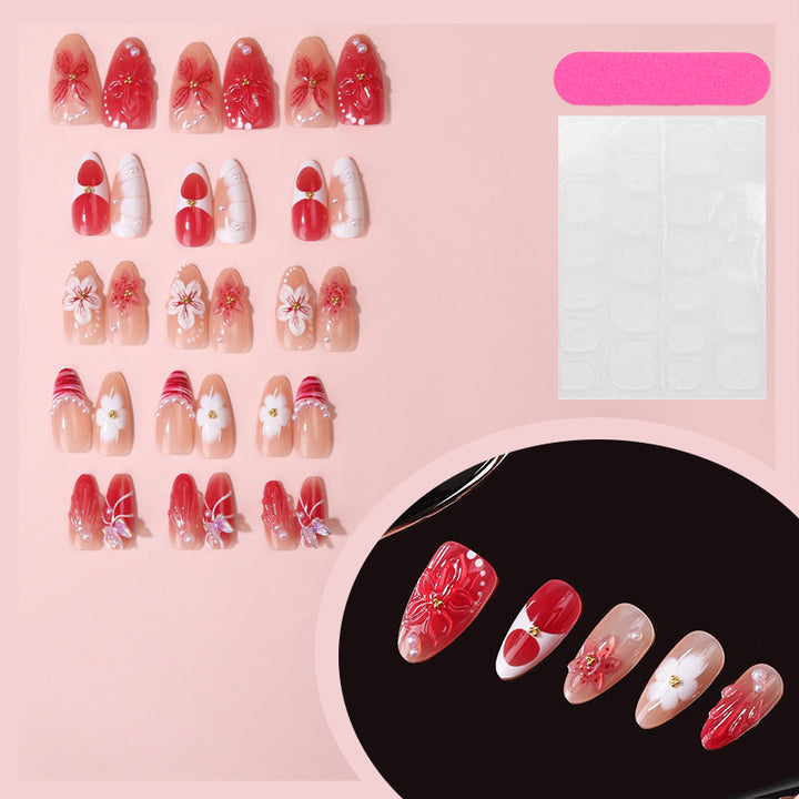 3D Decorative Press-On Nail Set Stornfield