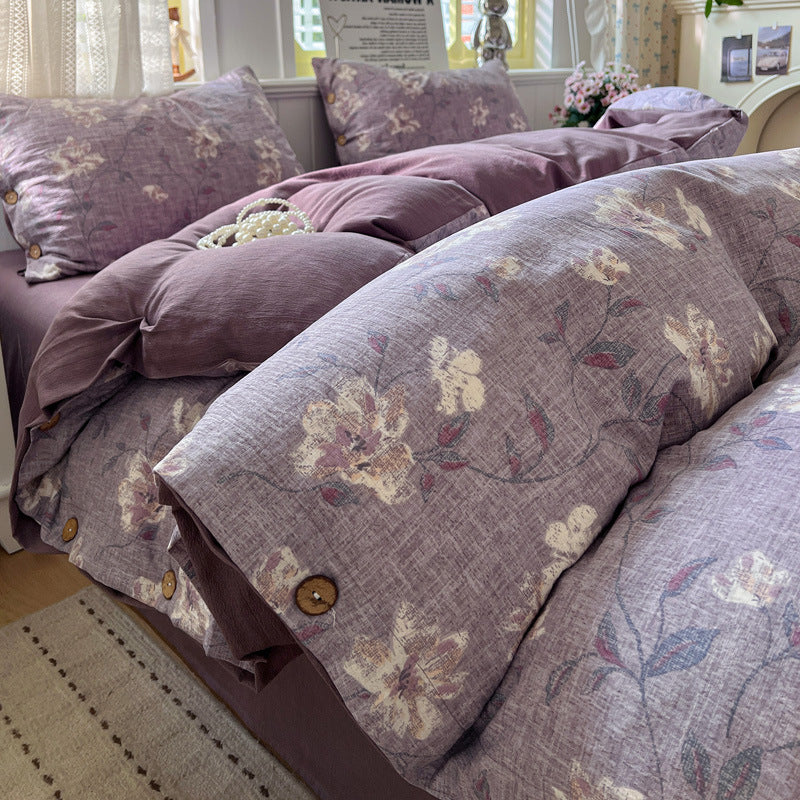Floral Patterned Premium Bedspread