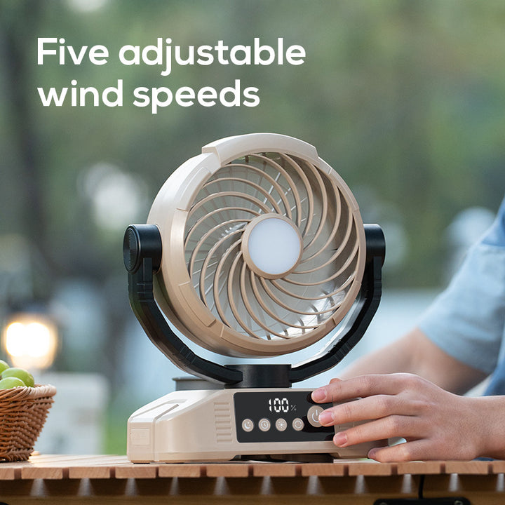Portable Rechargeable Desk Fan Stornfield