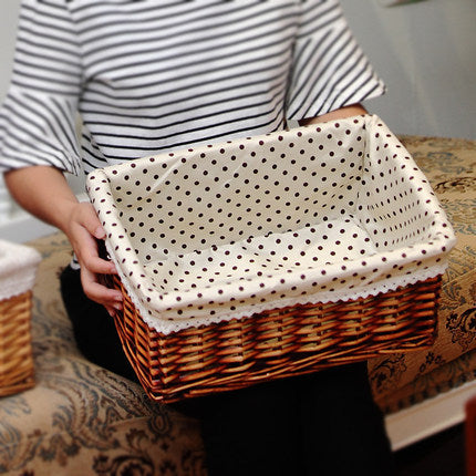 Basket with cotton lining Stornfield