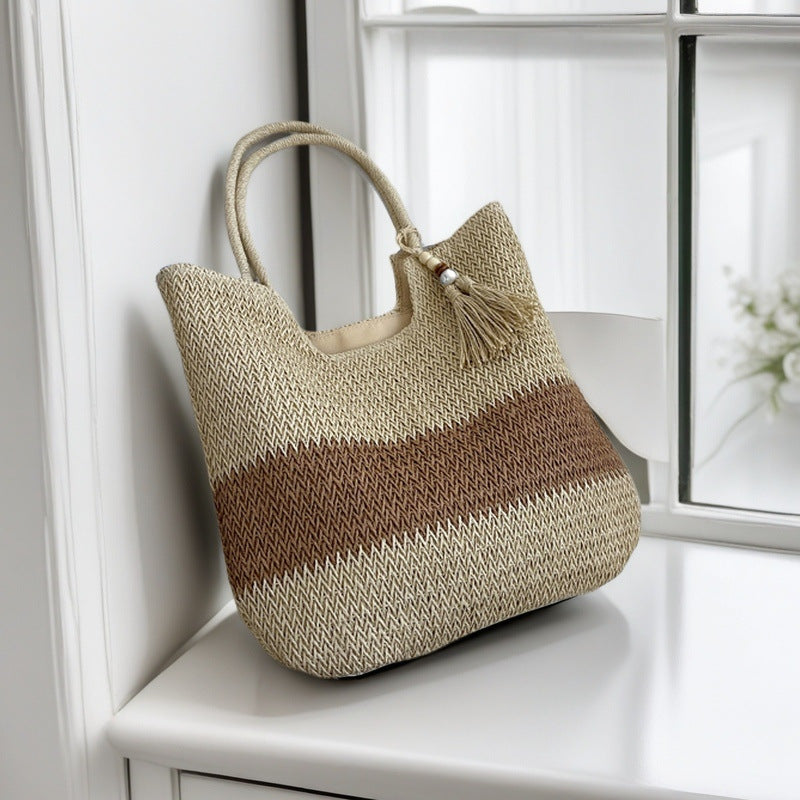 Handcrafted straw bag Stornfield