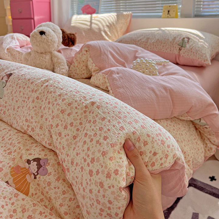 Soft Printed Bedding Set