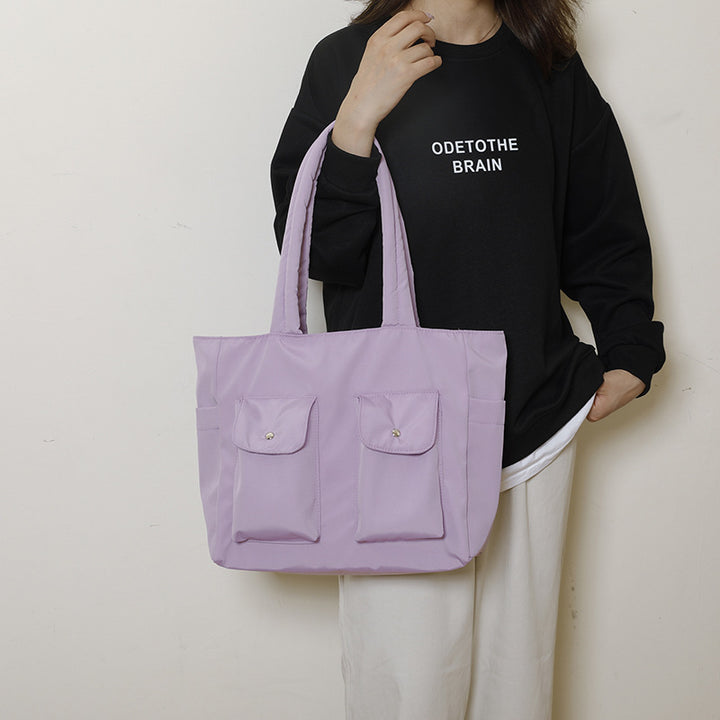 Multi-Pocket Travel Tote Bag