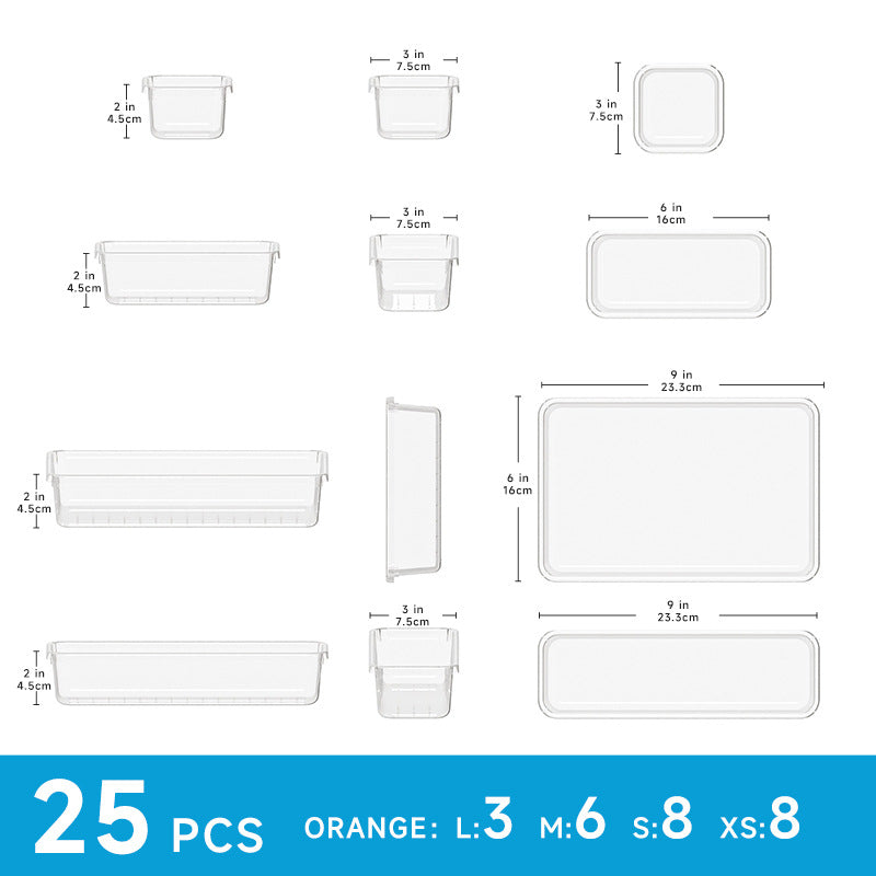 Clear Drawer Organizer Stornfield