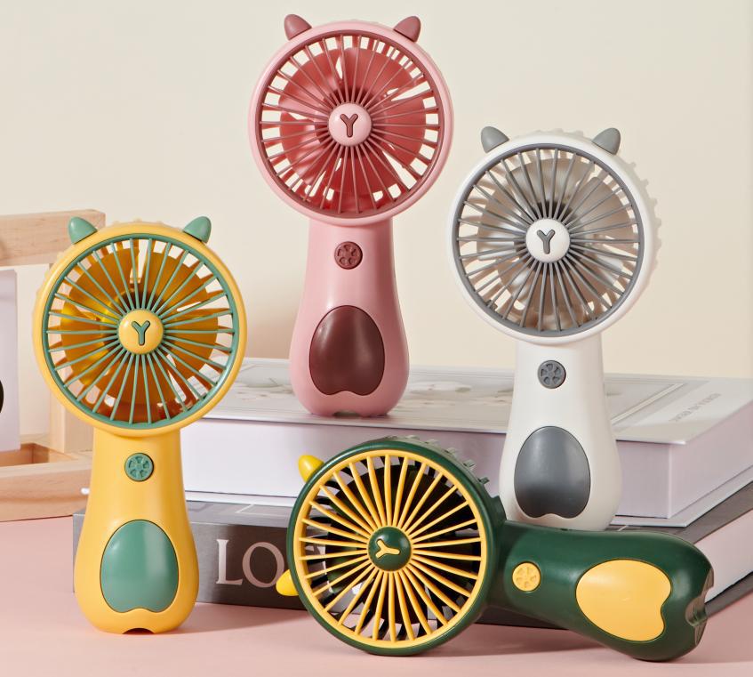 Unisex Portable Hand Fan with Animal Design and USB Charging Function Stornfield