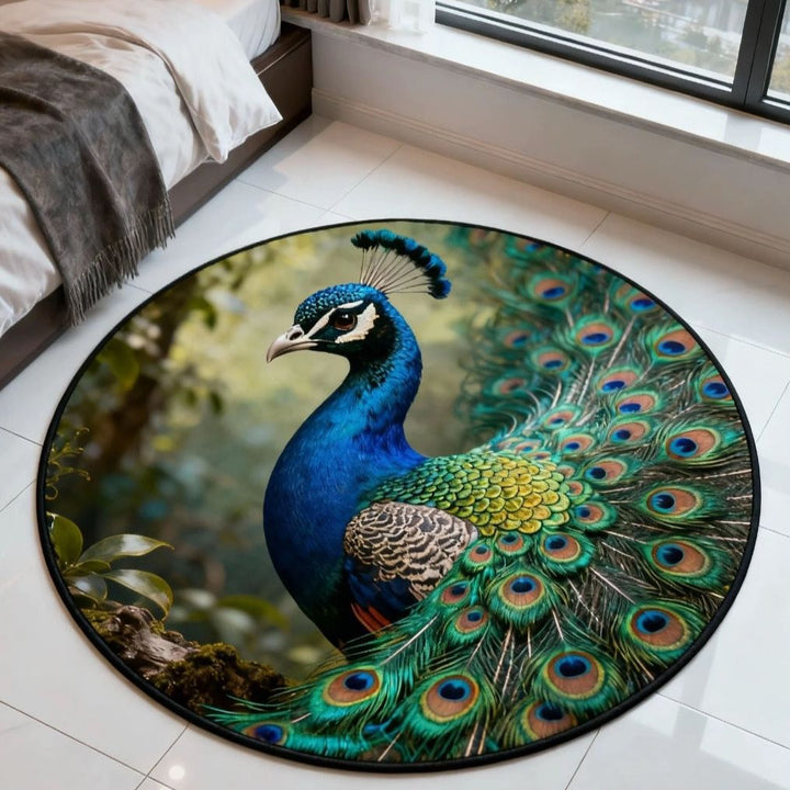 Artistic Horse-Themed Area Rug