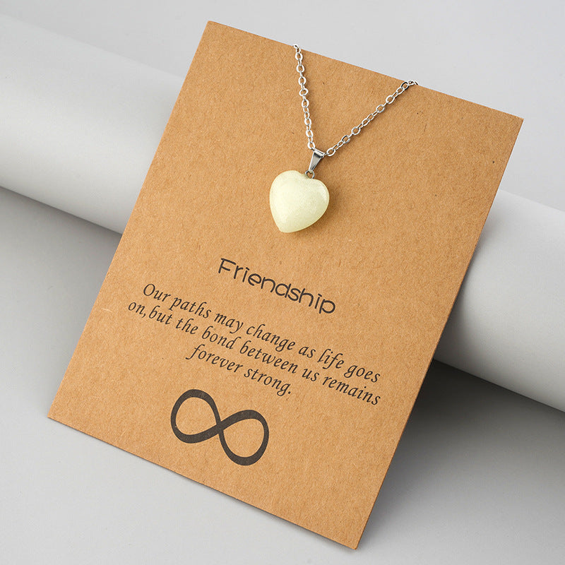 Heart-Shaped Pendant Necklace Stornfield 1790554437
