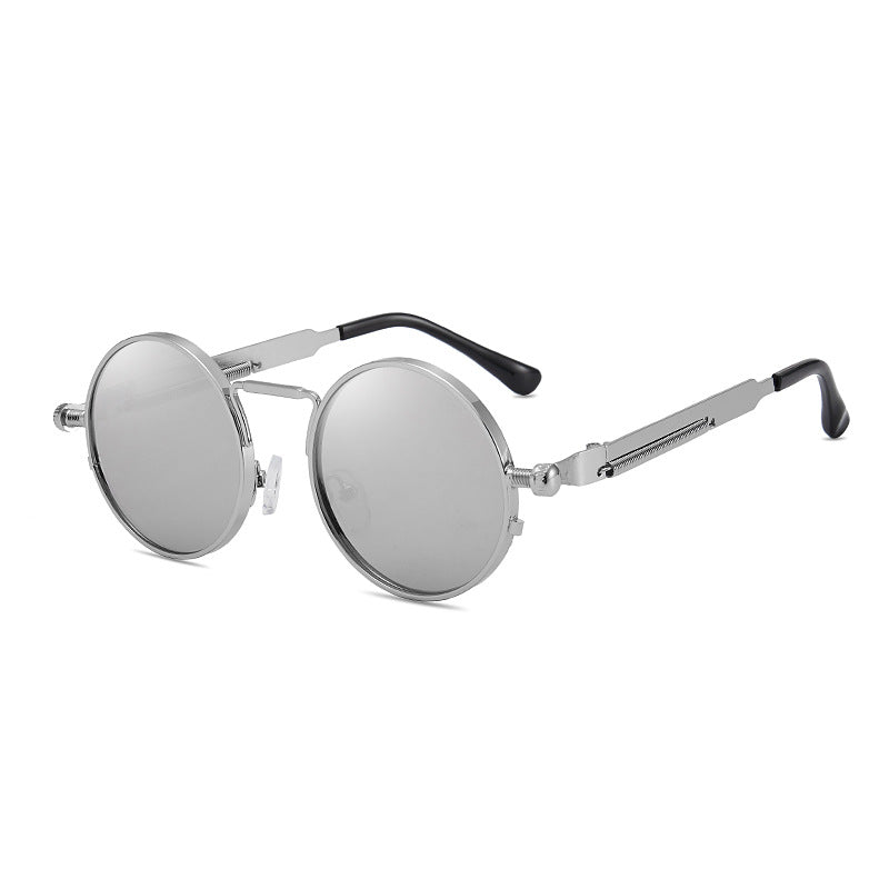 Women elegant round metal glasses Stornfield