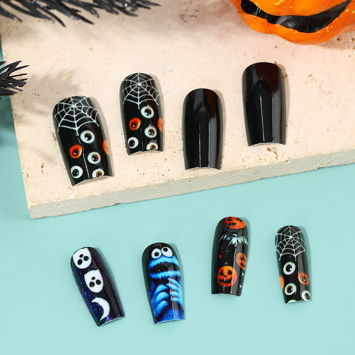 Creative Halloween-style art nails Stornfield