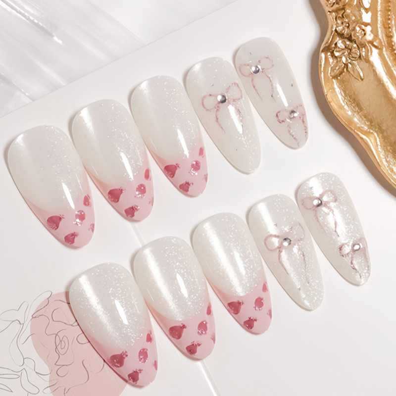 Artful Decorative Press-On Nail Set Stornfield