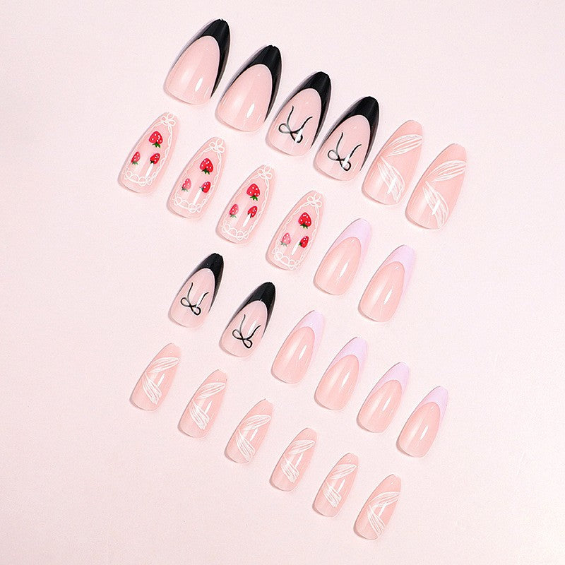 Artistic Press-On Nail Set Stornfield