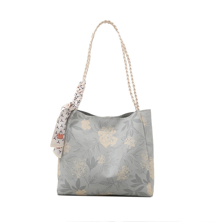 Floral Patterned Shoulder Tote Bag Stornfield