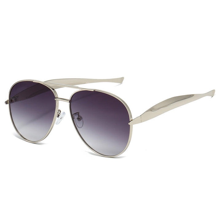 Chic Aviator Sunglasses with Stylish Metal Accents Stornfield