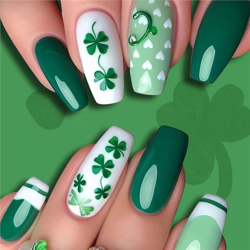 Artistic St. Patrick's Day Nail Art Set Stornfield