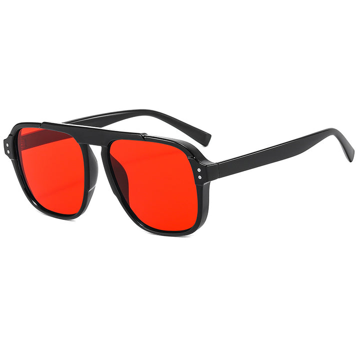 Ladies geometric sunglasses with polarized yellow lenses Stornfield