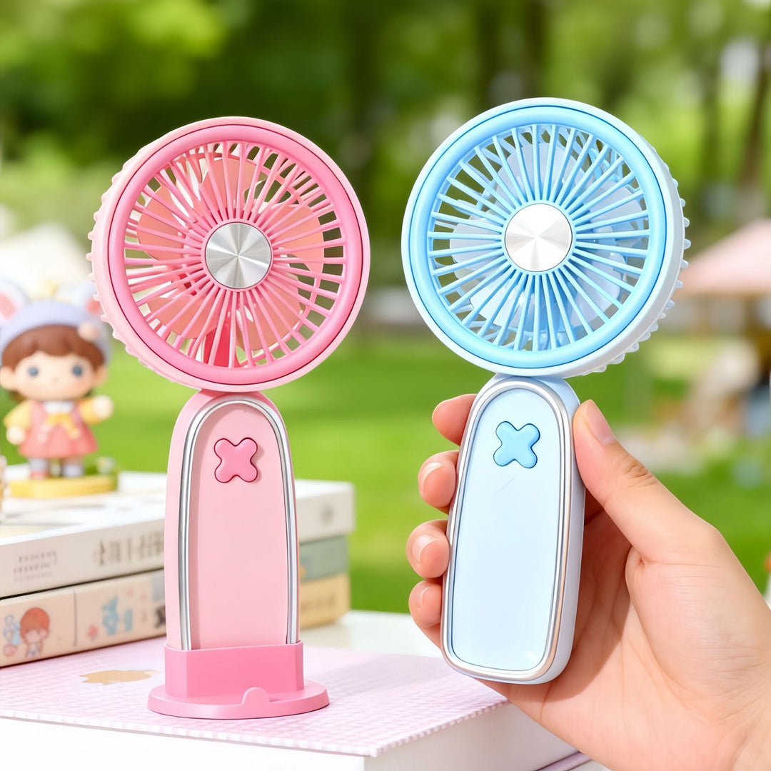 Women Portable USB Mini Fan with Ergonomic Shape Stornfield