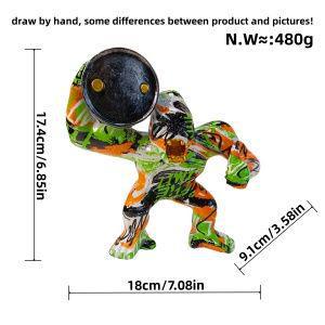 Sporty decorative figure of a weightlifter Stornfield