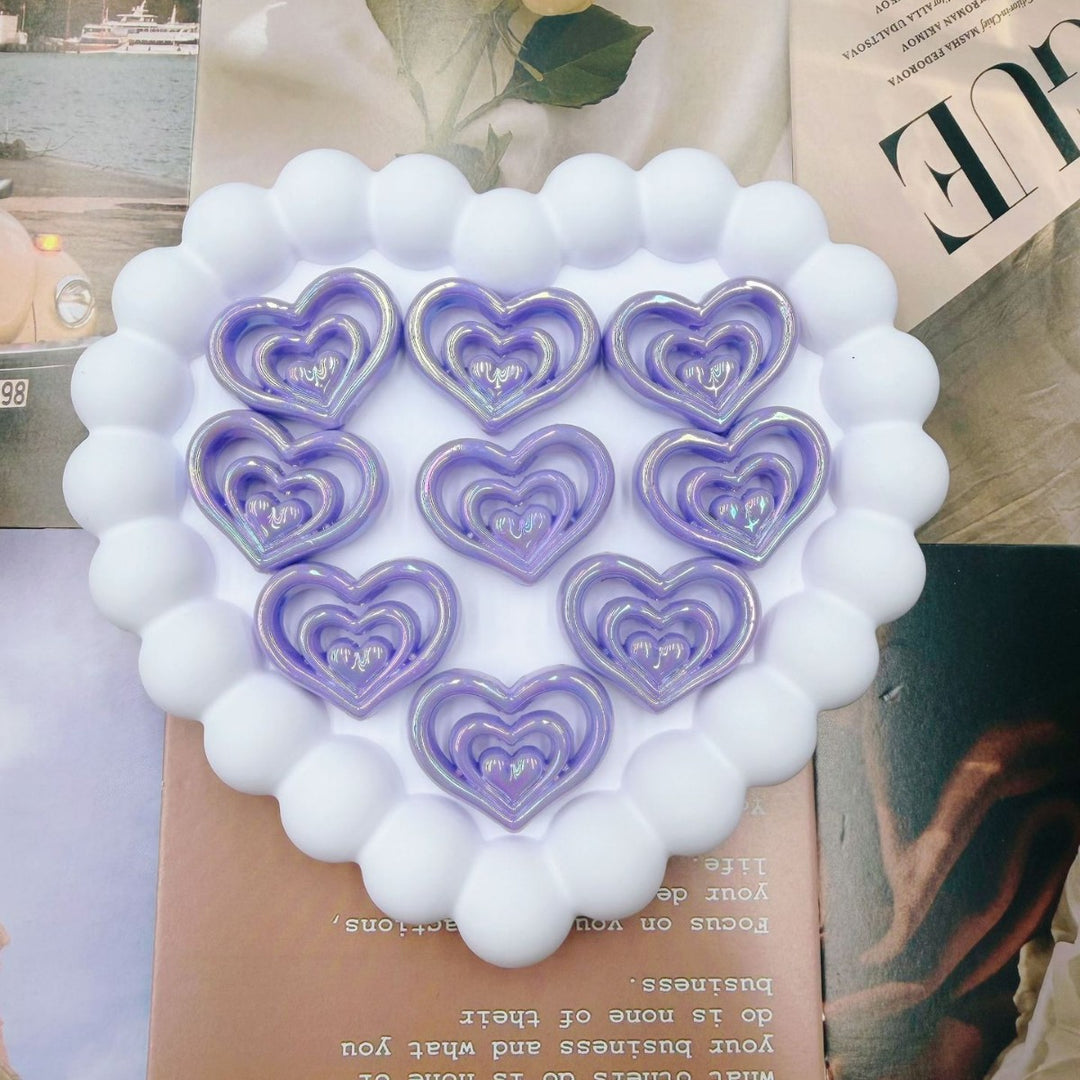 Decorative Heart-Shaped Resin Candle Holder Stornfield