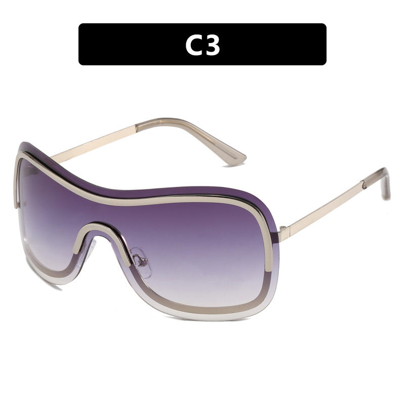 Women's sporty oversized sunglasses with elegant design Stornfield